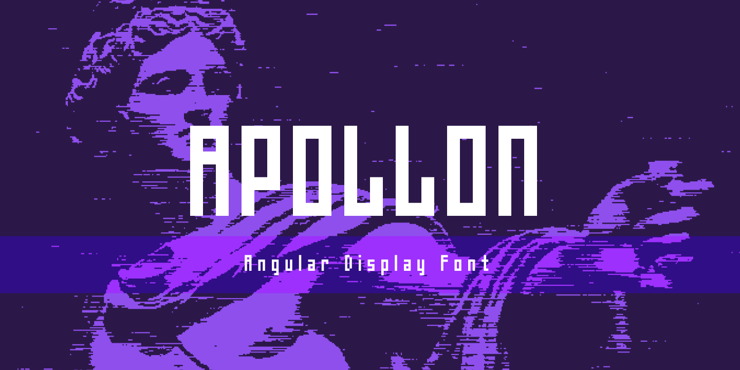 Пример шрифта Apollon #1